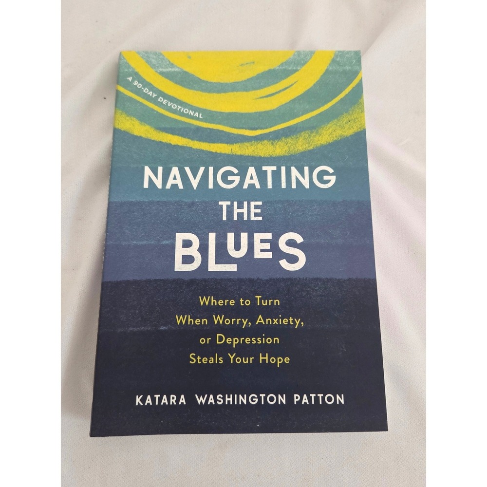 Navigating the Blues 90-Day Devotional Christian Book